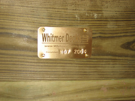 The Whitmer Decks seal of approval