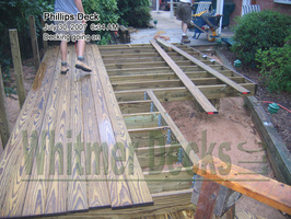 06 Decking going on