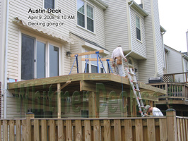 13 Decking going on