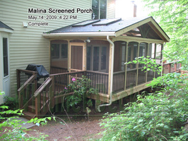Malina Screened Porch