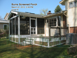 Burns Screened Porch