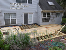 Decking continues