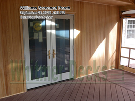 Outswing french door