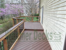 Secluded Side Deck