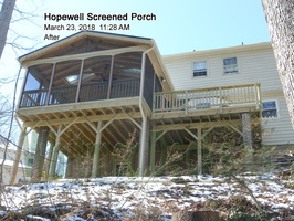 Hopewell Screened Porch