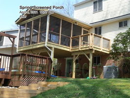 Spring Screened Porch