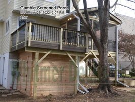 Gamble Screened Porch