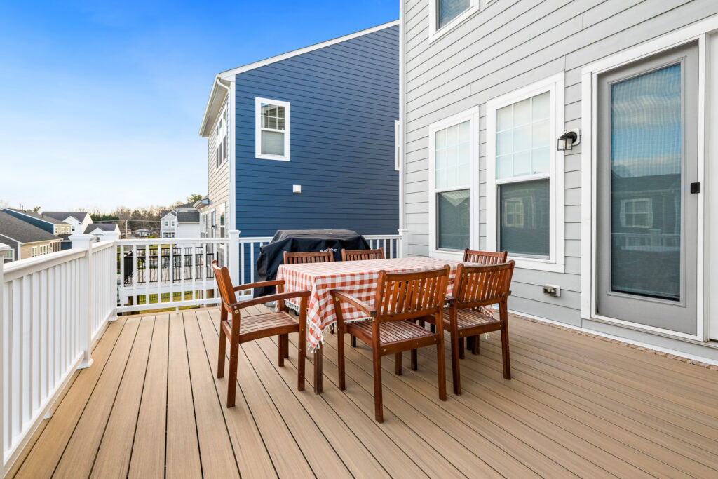 Open Deck with TimberTech