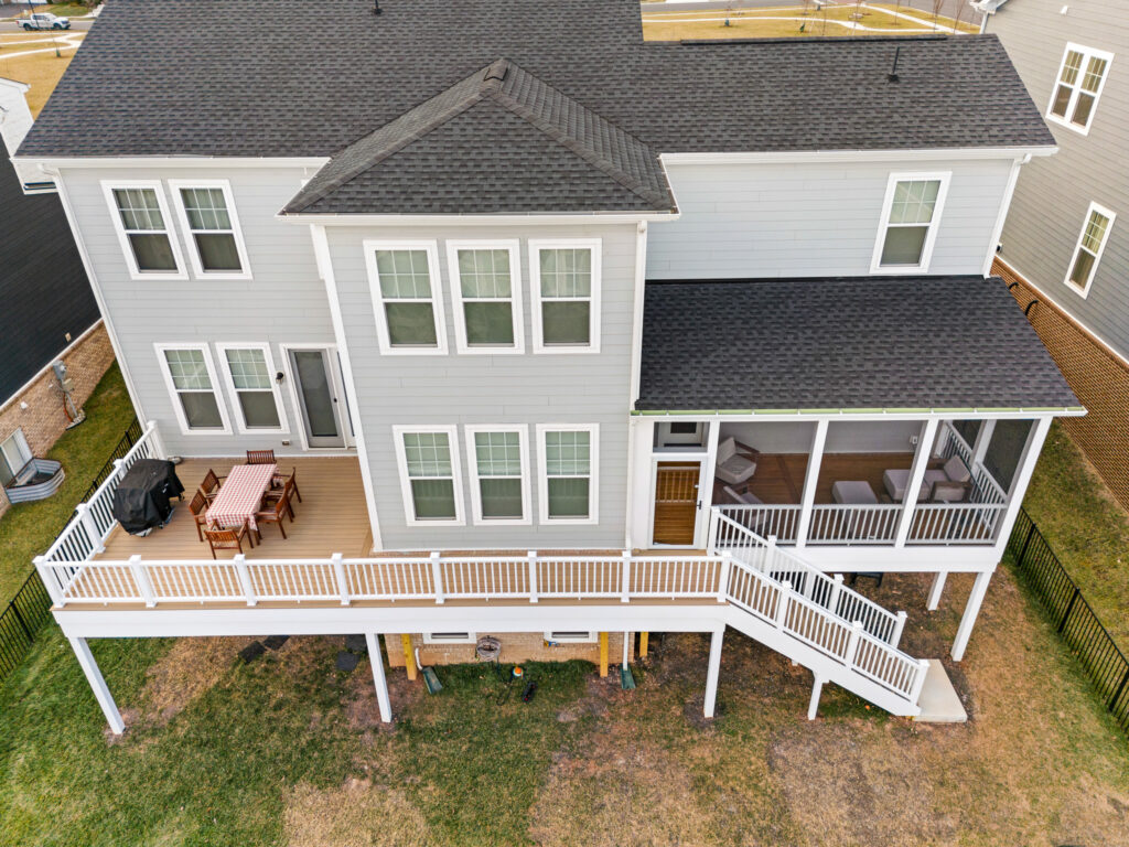 Low Maintenance Porch and Deck