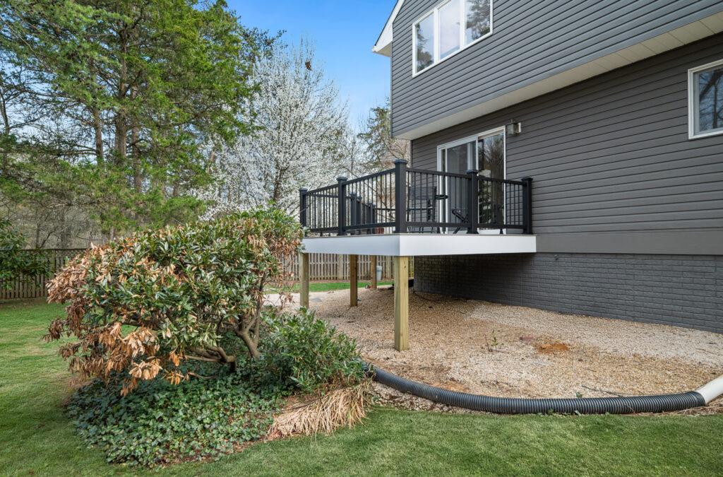 timbertech deck trex deck trex railing low maintenance deck northern virginia