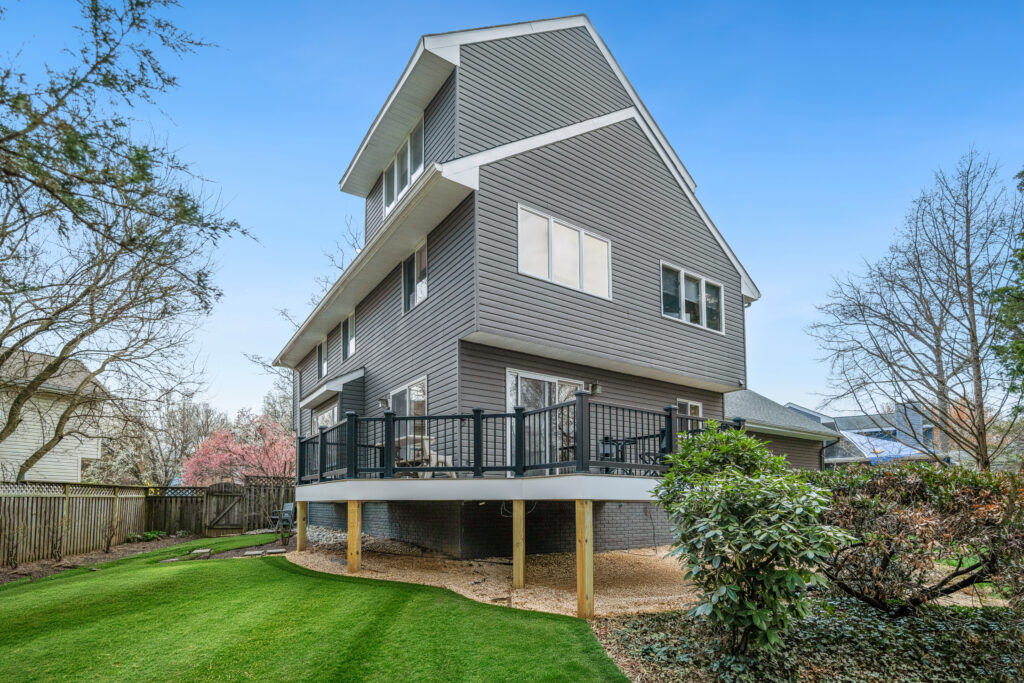 timbertech deck trex deck trex railing low maintenance deck northern virginia