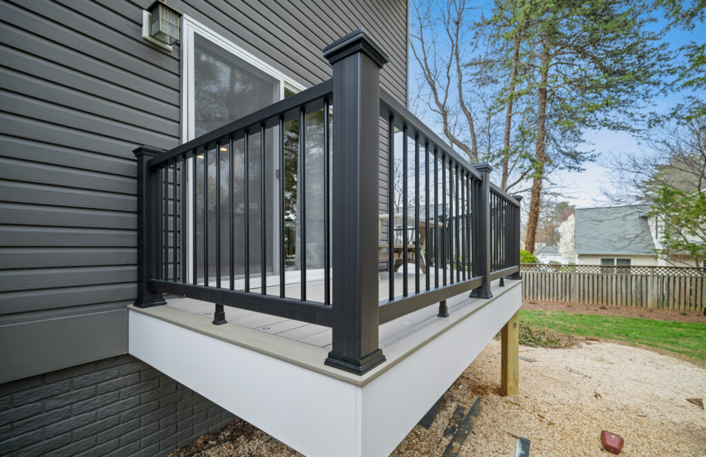 timbertech deck trex deck trex railing low maintenance deck northern virginia