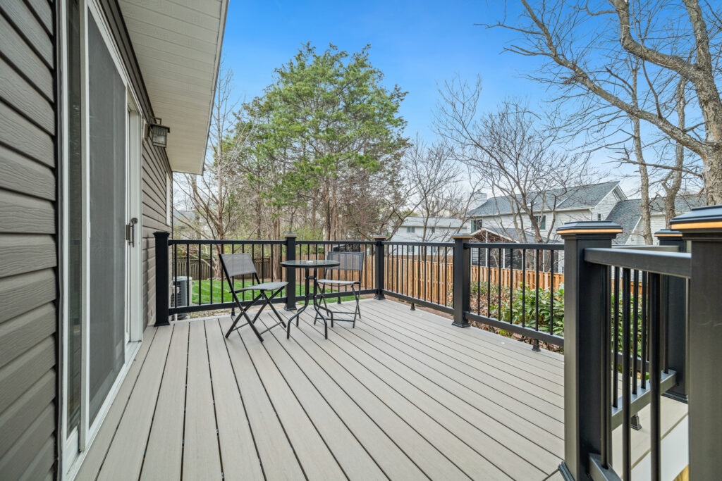 timbertech deck trex deck trex railing low maintenance deck northern virginia