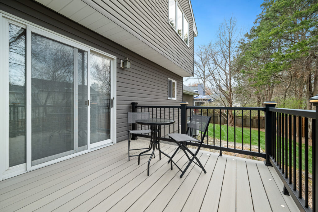 timbertech deck trex deck trex railing low maintenance deck northern virginia