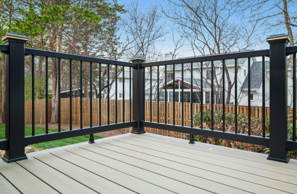 timbertech deck trex deck trex railing low maintenance deck northern virginia