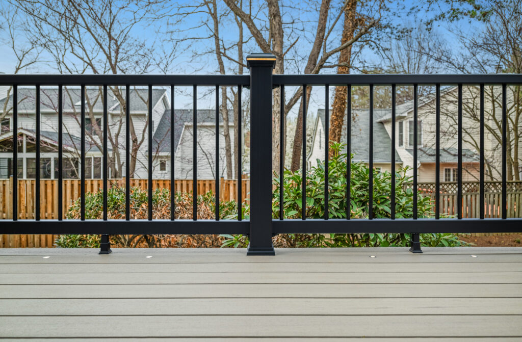 timbertech deck trex deck trex railing low maintenance deck northern virginia