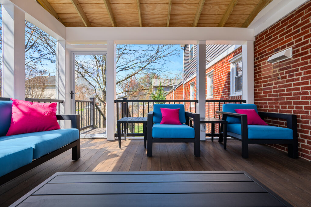 northern virginia screened porch